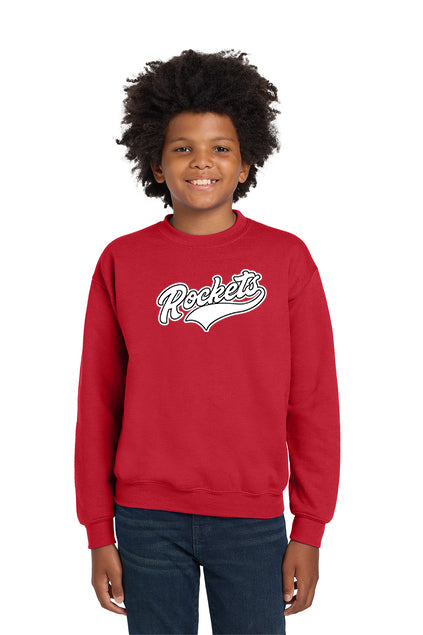 Script Rockets Gildan Heavyweight Crewneck Sweatshirt