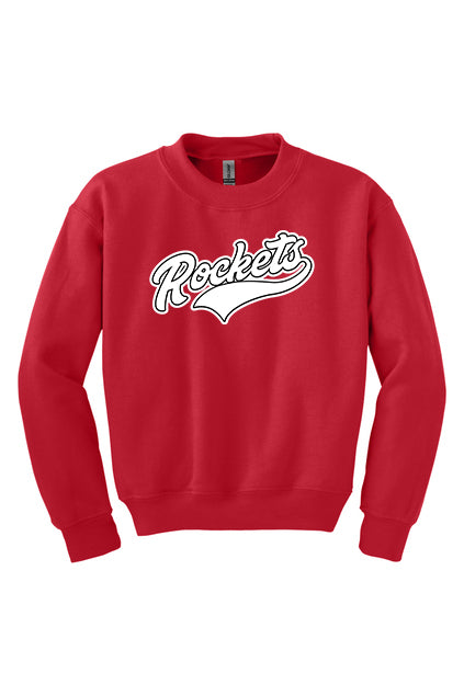 Script Rockets Gildan Heavyweight Crewneck Sweatshirt