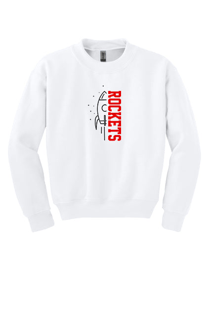 Rocket Graphic Gildan Heavyweight Crewneck Sweatshirt